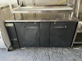 Avantco 69” 2 Door Back Bar Refrigerator