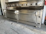 Jade Range 72 3/8” Gas Equipment Stand w/2 Ovens Below