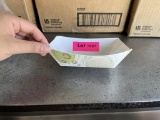 Lot of 3 Boxes of Monogram Meadows Disposable Design Food Trays