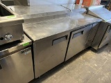 Atosa 67” 2 Door Pizza Prep Table