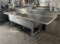 Universal 100” (W) X 34” (D) X 43” (H) Universal 3 Compartment All S.S Sink W/Spray