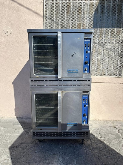 IMPERIAL DOUBLE STACKED CONVECTION OVEN