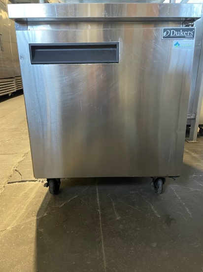 DUKERS 29" WORK TOP FREEZER