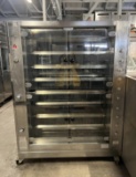 ROTISOL 8 SKEWER GAS CHICKEN ROTISSERIE