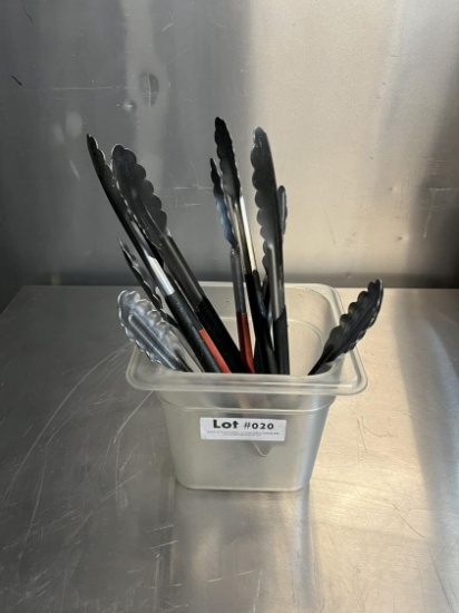 Lot of Misc Size Tongs