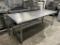 96” x 32” S.S Worktop Bakery Table w/Open Base