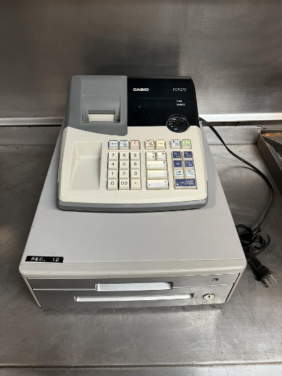 Casio PCR-275 Cash Register AS IS no keys