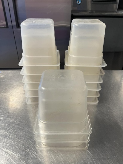 Cambro 1/6 Pan 6” Deep Food Storage Pans