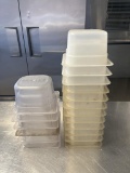 Cambro 1/6 Pan 4” Deep Food Storage Pans