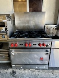 Wolf 6 Burner Gas Range w/Oven Below