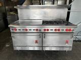 Wolf 6 Burner Gas Range w/36