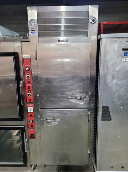 Traulsen Single Split Door Model RHF132W Pass Through Heated Holding Cabinet 120v/208v
