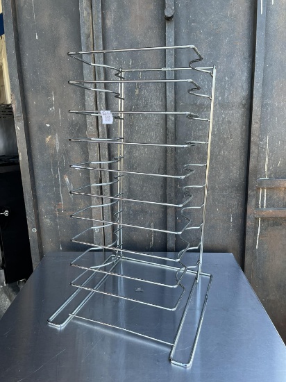 10 Slot Pizza Pan Holder