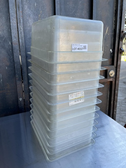 Cambro 1/2” Size 6” Deep Food Storage Containers