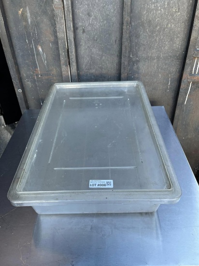CAMBRO 18×26×6 IN Clear Food Storage Container