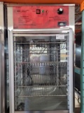 Wisco 695D 2 Door Humidified Food Warming / Merchandising Cabinet