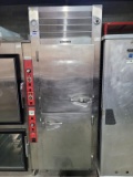 Traulsen Single Split Door Model RHF132W Pass Through Heated Holding Cabinet 120v/208v