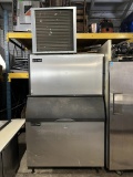ICE-O-MATIC 1,500LB 1/2 Ice Cube Ice Machine w/Condenser Unit