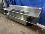 RJ Fabricators Inc. 3 Compartment Sink 90