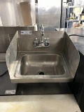 Holly Wall Shelf Hand Sink w/S.S Boards