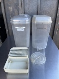 Crathco 5 Gallon Beverage Dispenser Bowl,Drip Tray Assembly Kit
