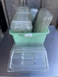 Lot of 1/3” Size Food Storage Lids