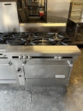 U.S Range 4 Burner Heavy Duty Gas Range