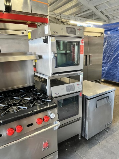 ConvothermDouble Deck Mini Electric Boilerless Combi Oven Steamer with easyToUCH 208/240V, 1 Phase