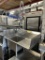 Blue Air Prep Sink w/Faucet and Hand Sprayer