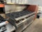Wolf 12 Burner Gas Range w/2 Ovens Below & Overshelf