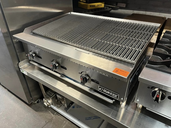 NEW Dukers 36" Countertop Charbroiler