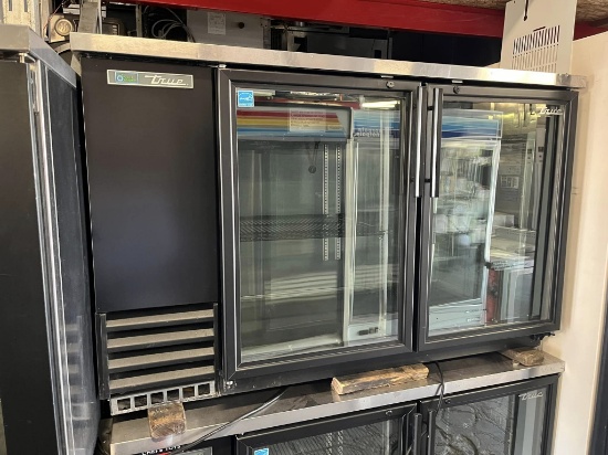 True 2 Glass Door 59” Back Bar Cooler
