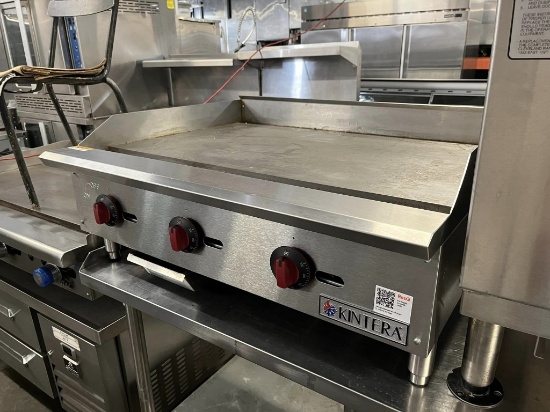 Kintera 36” Thermostatic Countertop Gas Griddle