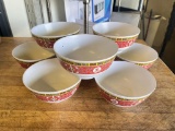 LOT Plastic Serving Bowls (MD)