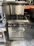 Atosa Cookrite 4 Burner Range Gas