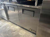 True 2 Door 48” Freezer
