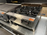 NEW Dukers 4 Burner Countertop Gas Range