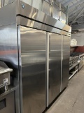 LIKE NEW! Hoshizaki 3 Door Refrigerator w/Keys