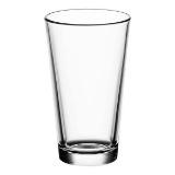 Acopa Select 16 oz. Customizable Rim Tempered Mixing Glass / Pint Glass