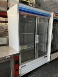 Norpole 2 Glass Door Refrigerator