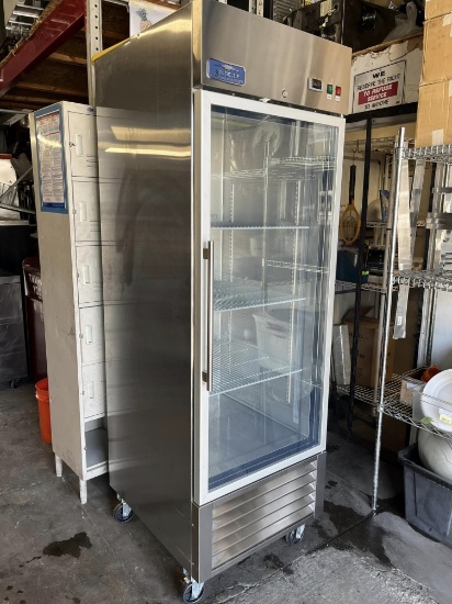 Artic Air Single Glass Door Refrigerator