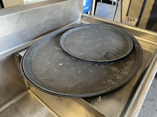 Lot of Non-Slip Beverage Serving Trays 29” x 24” in.