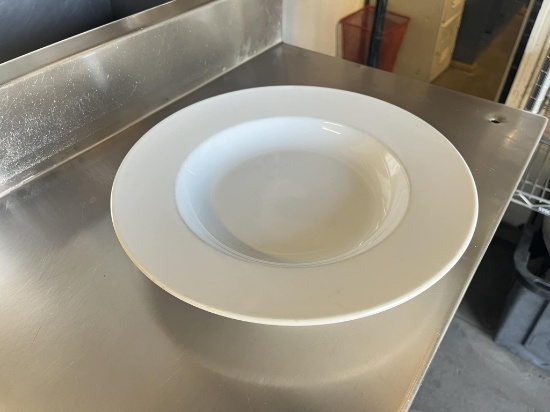 White Round 12” Pasta Bowls