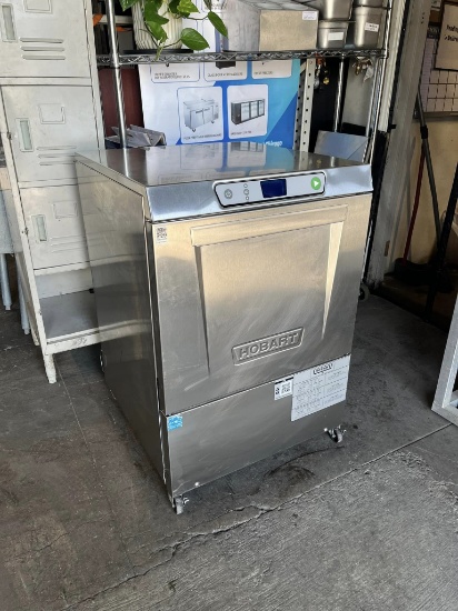 Hobart Undercounter Dishwasher 220v. 1PH.  24” W x 23” D x 34 1/2” H
