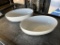 Oval White Dish
