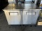 True 2 Door Worktop Refrigerator