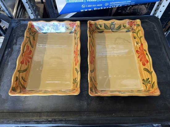 Decorative Rectangular Plates