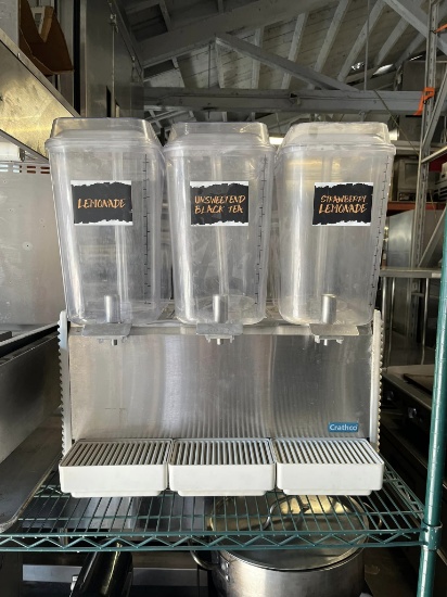 Crathco 3 Flavor Refrigerated Drink Dispenser