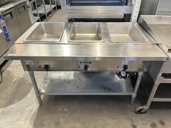 Adcraft 3 Well Electric Steam Table