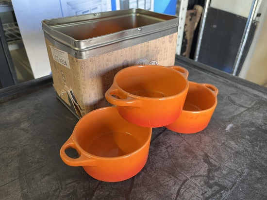 Lot of Orange Side Dishes